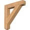 Ekena Millwork Traditional Craftsman Smooth Bracket, Western Red Cedar, 5 1/2"W x 34"D x 34"H BKT06X34X34TRA04SWR - alternate 1